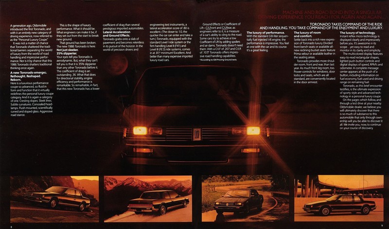 1986 Oldsmobile Toronado Brochure Page 4